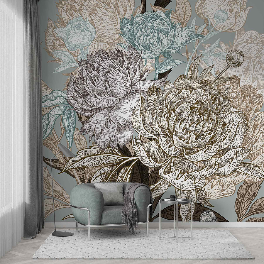 Delicate blooms in soft colors Delicate blooms in soft colors