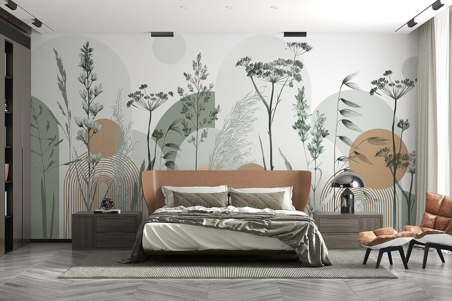 Serene nature-inspired abstract design Serene nature-inspired abstract design