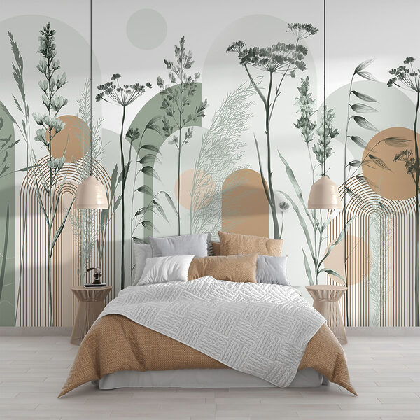 Serene nature-inspired abstract design Serene nature-inspired abstract design