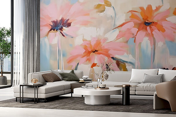 Painting of flowers Painting of flowers