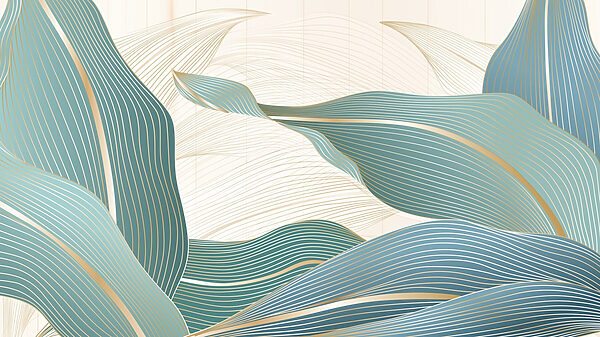 Flowing Lines in Soft Colors Flowing Lines in Soft Colors