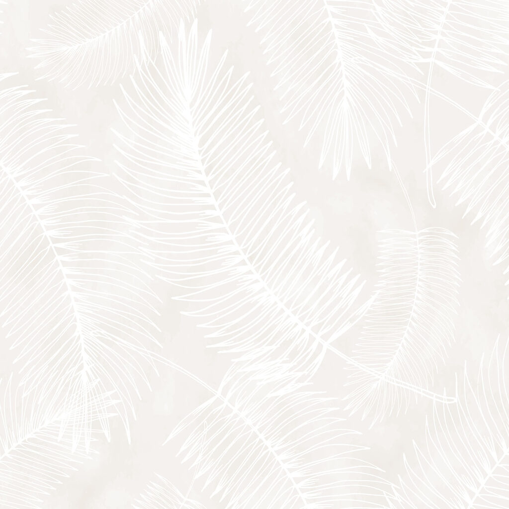 White pattern of leaves White pattern of leaves