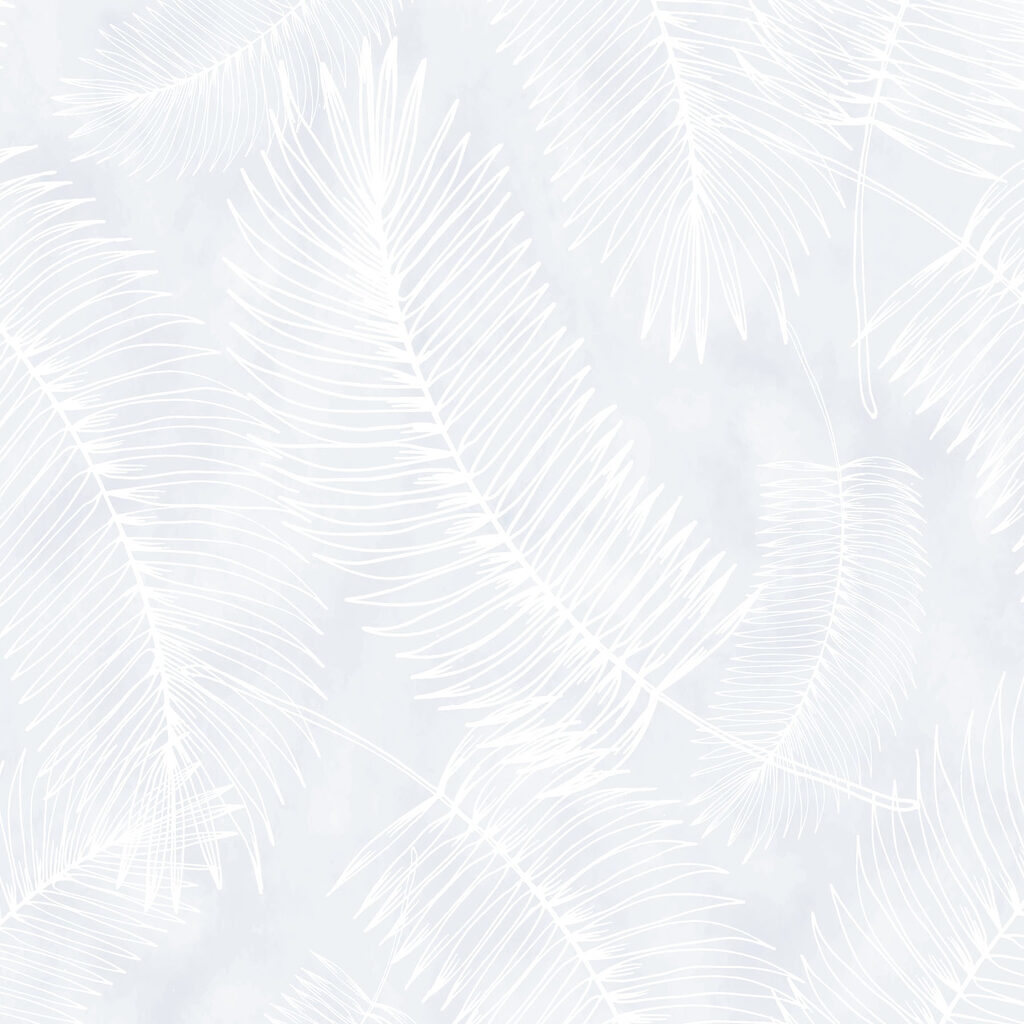 White pattern of leaves White pattern of leaves