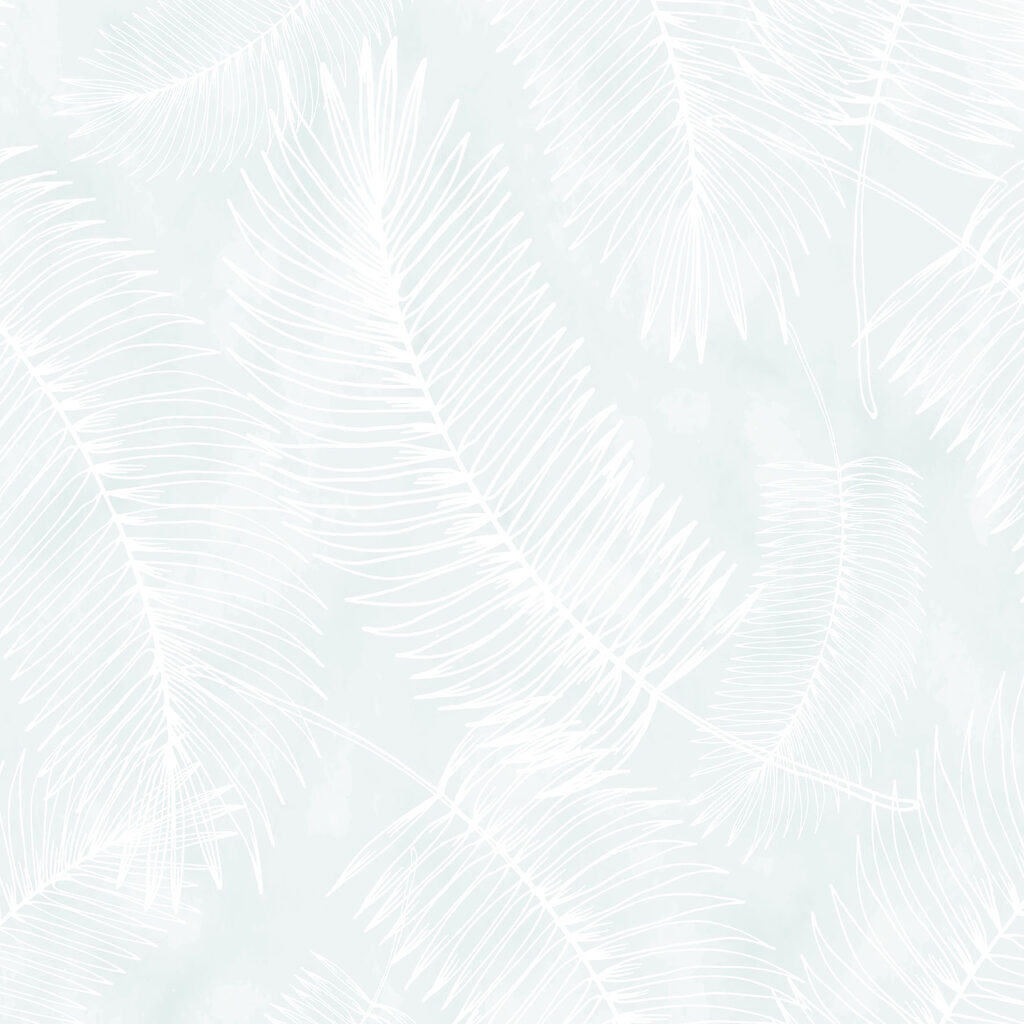 White pattern of leaves White pattern of leaves