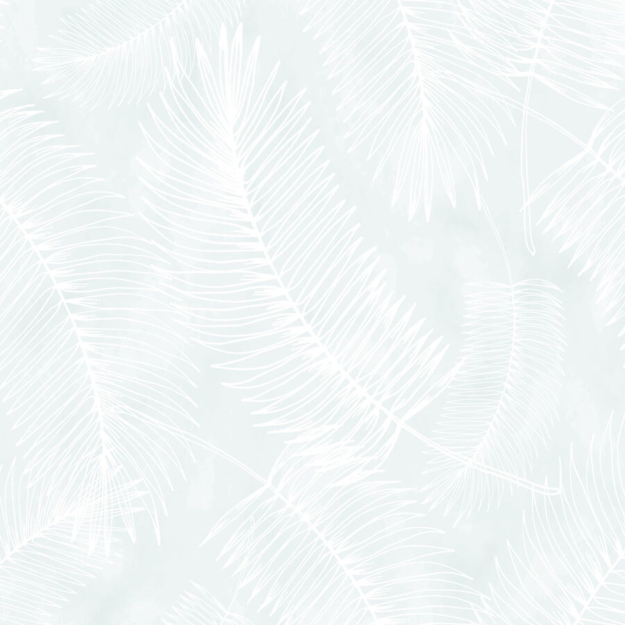 White pattern of leaves