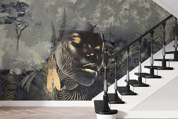 Wall murals Wall murals Whispers of nature's embrace (SKU: w02642)