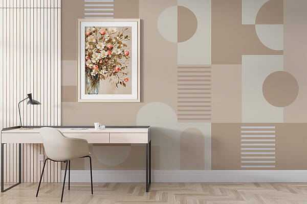 Pattern of geometric shapes Pattern of geometric shapes
