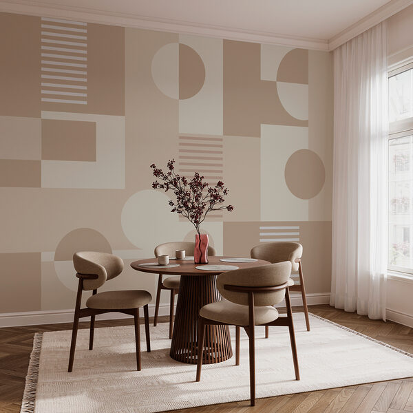 Pattern of geometric shapes Pattern of geometric shapes