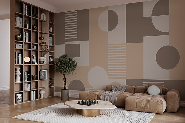 Pattern of geometric shapes Pattern of geometric shapes