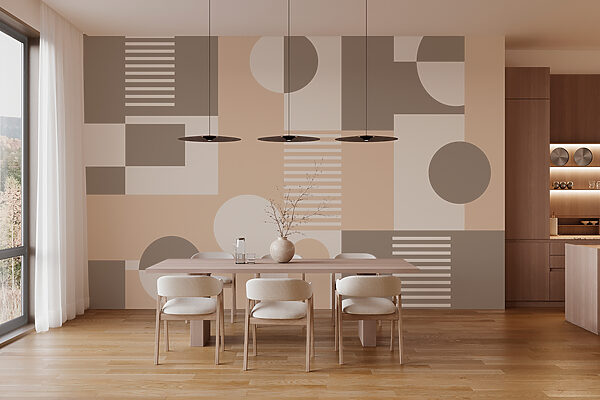 Pattern of geometric shapes Pattern of geometric shapes