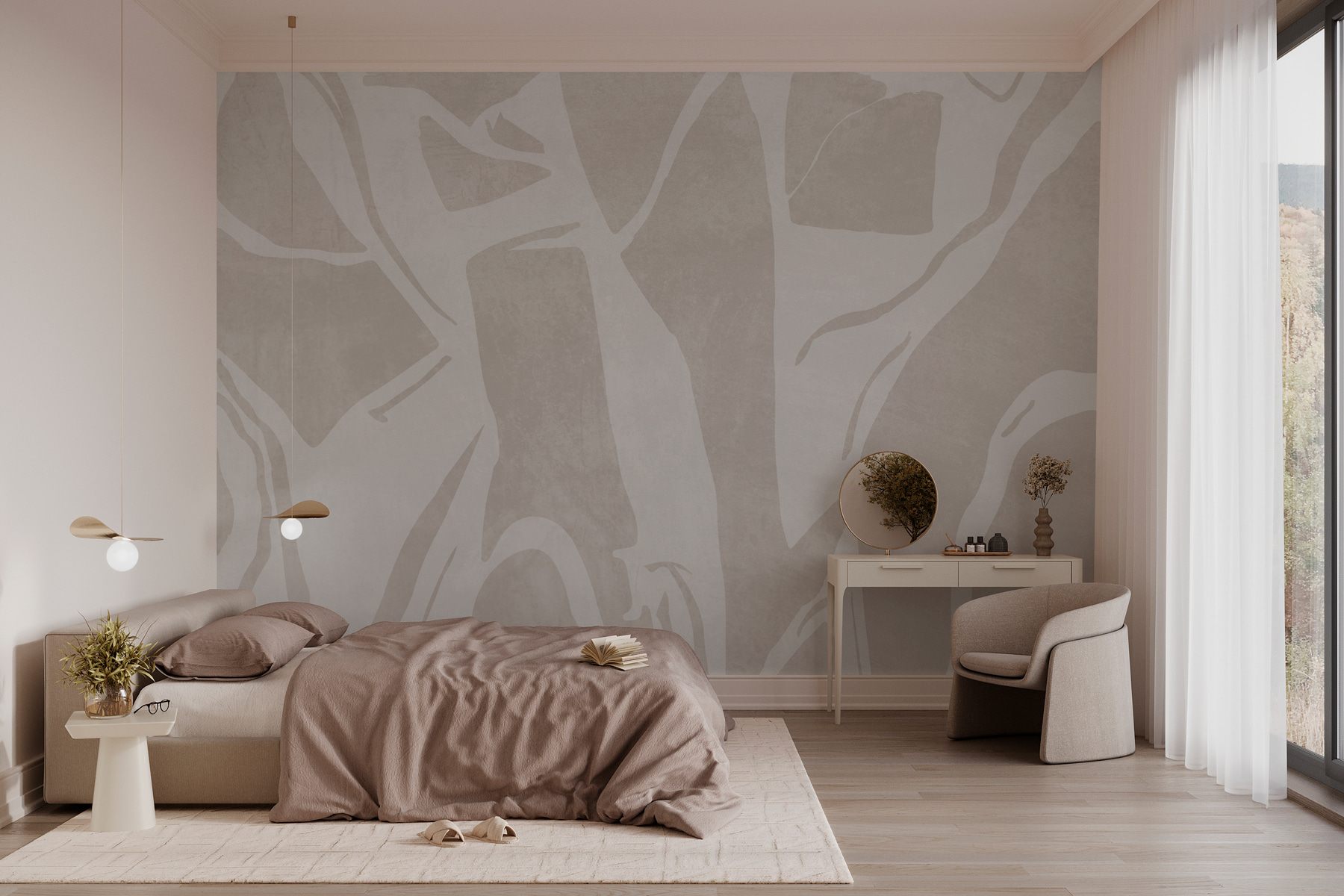 White and gray background with lines