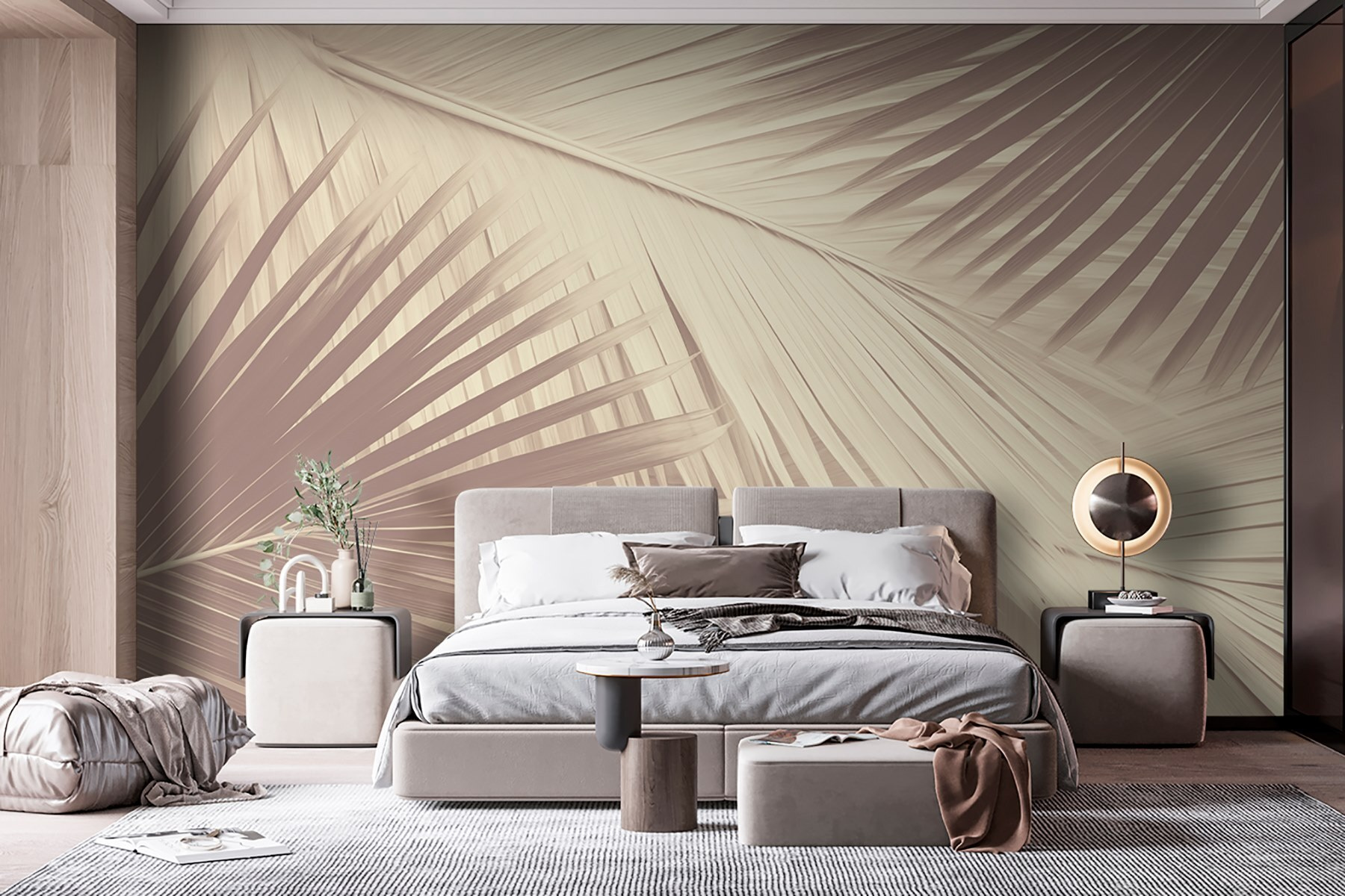 Nature's texture in soft tones.