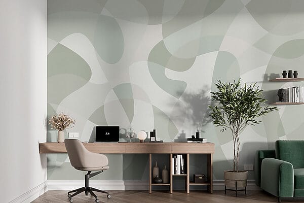 White and grey background with circles White and grey background with circles