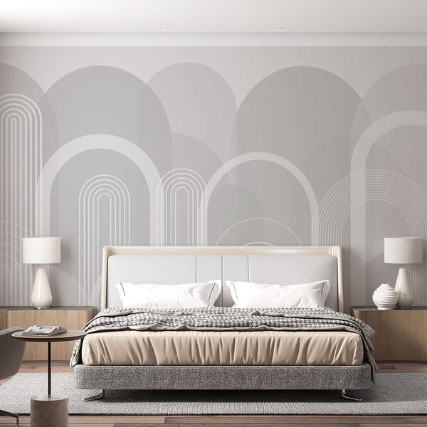 Grey and white background with white lines Grey and white background with white lines