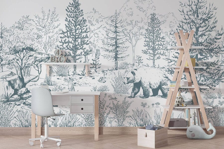 Bear in the woods
