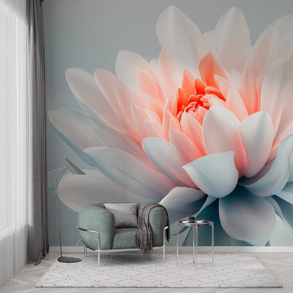 Delicate petals in soft pastel hues Delicate petals in soft pastel hues
