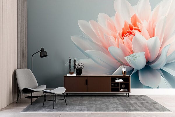 Delicate petals in soft pastel hues Delicate petals in soft pastel hues