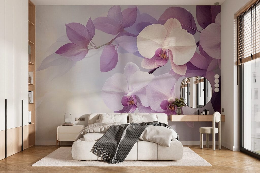Delicate orchids in soft hues Delicate orchids in soft hues