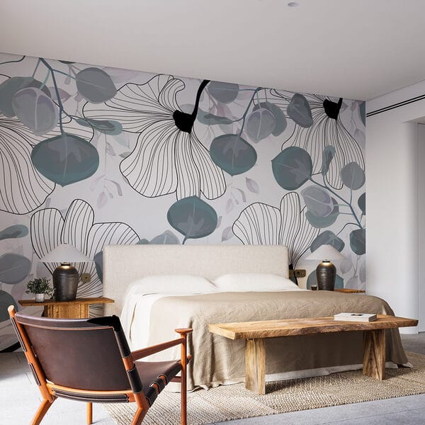 Delicate floral pattern in soft hues Delicate floral pattern in soft hues