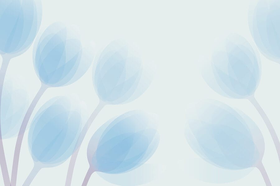 Group of blue flowers Group of blue flowers