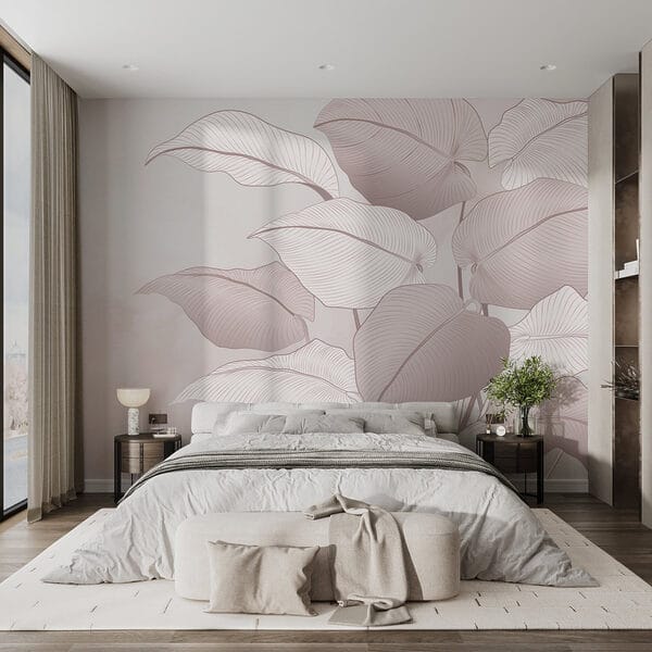 Delicate leaves in soft hues. Delicate leaves in soft hues.