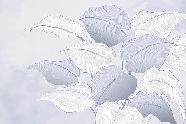 Delicate leaves in soft hues. Delicate leaves in soft hues.