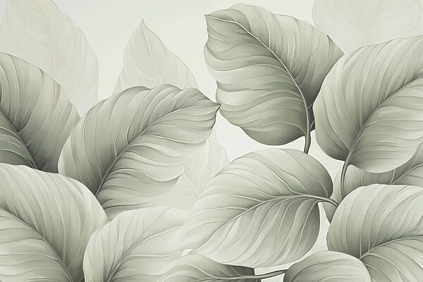 Delicate green leaves in harmony. Delicate green leaves in harmony.