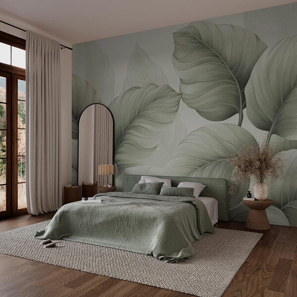 Delicate green leaves in harmony. Delicate green leaves in harmony.