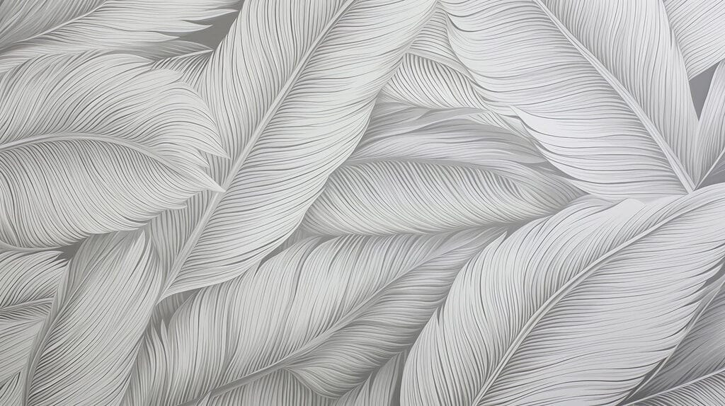 Textured leaves in soft tones Textured leaves in soft tones