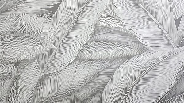 Textured leaves in soft tones Textured leaves in soft tones