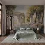 Wall murals Water with trees and arches