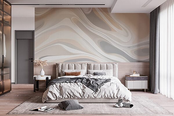 White and grey swirls White and grey swirls