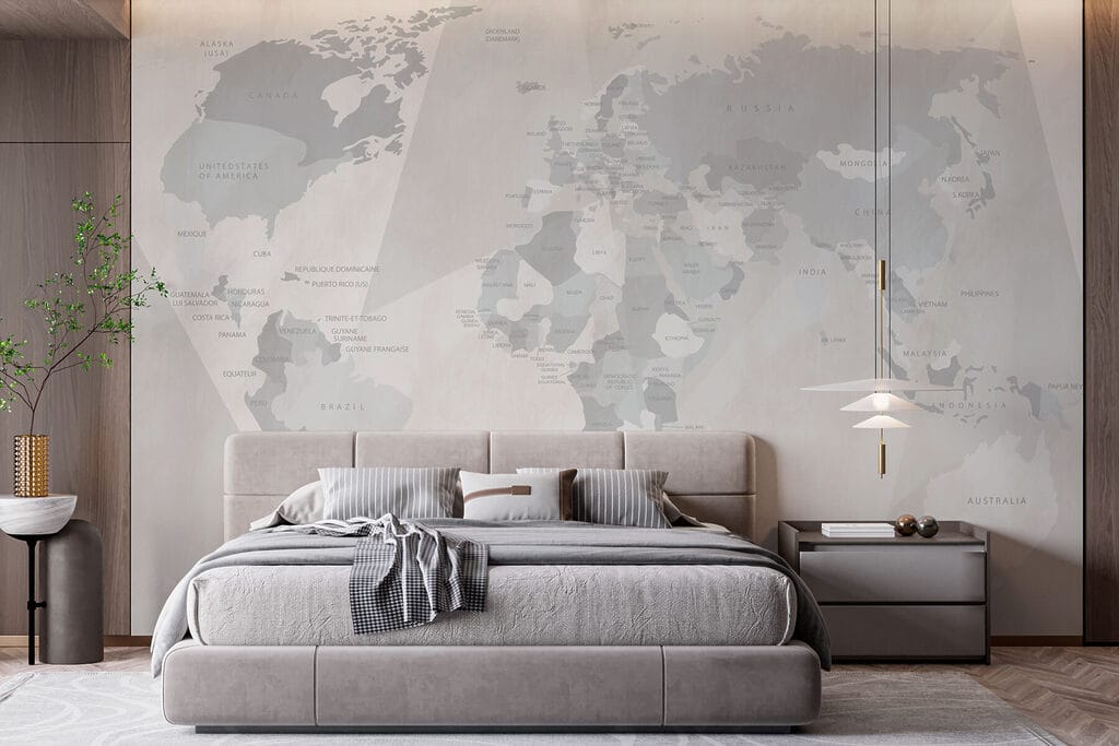 Map of the world Map of the world