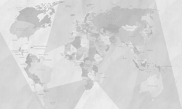 Map of the world Map of the world