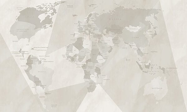 Map of the world Map of the world