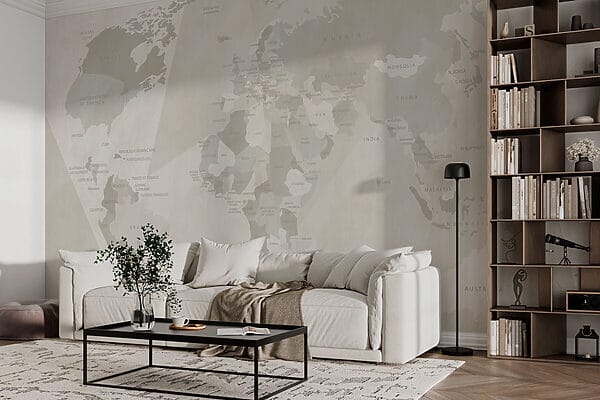 Map of the world Map of the world