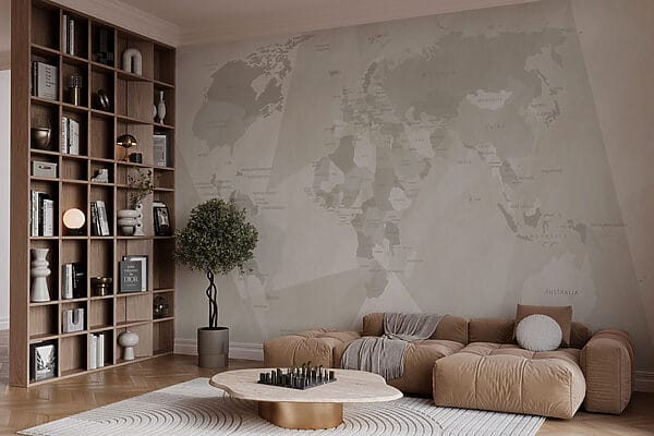 Map of the world Map of the world