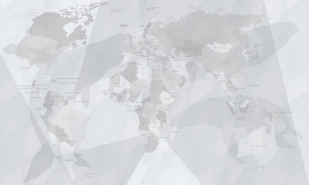 Map of the world Map of the world