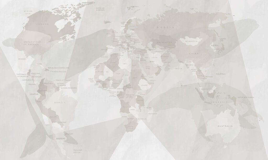 Map of the world
