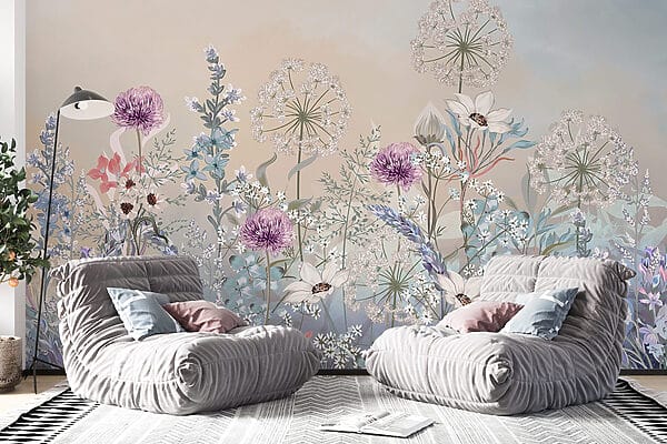 Painting of flowers and plants Painting of flowers and plants
