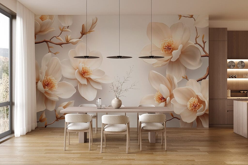 Group of white flowers