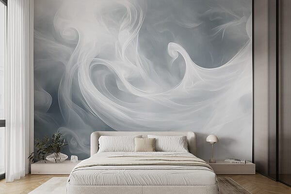 White smoke in the sky White smoke in the sky
