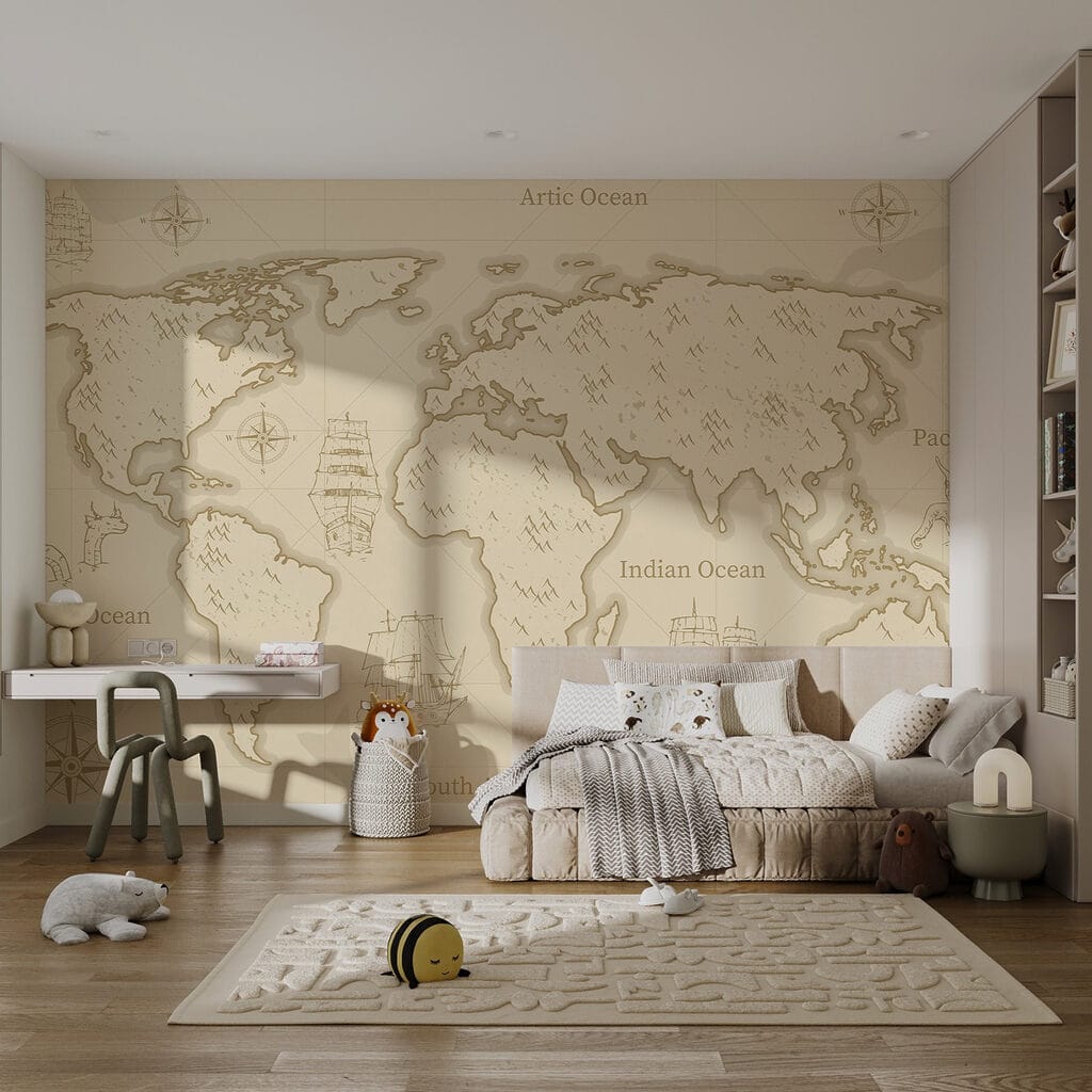 Map of the world Map of the world