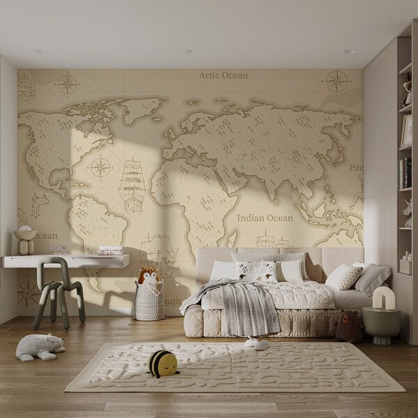 Map of the world Map of the world