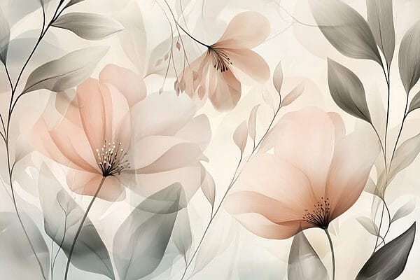 Delicate petals in soft hues Delicate petals in soft hues
