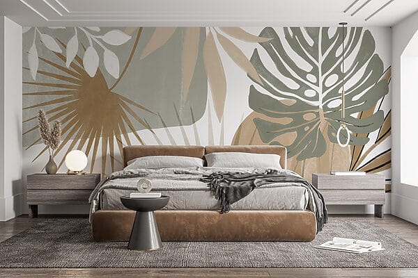 Nature-inspired abstract botanical design. Nature-inspired abstract botanical design.