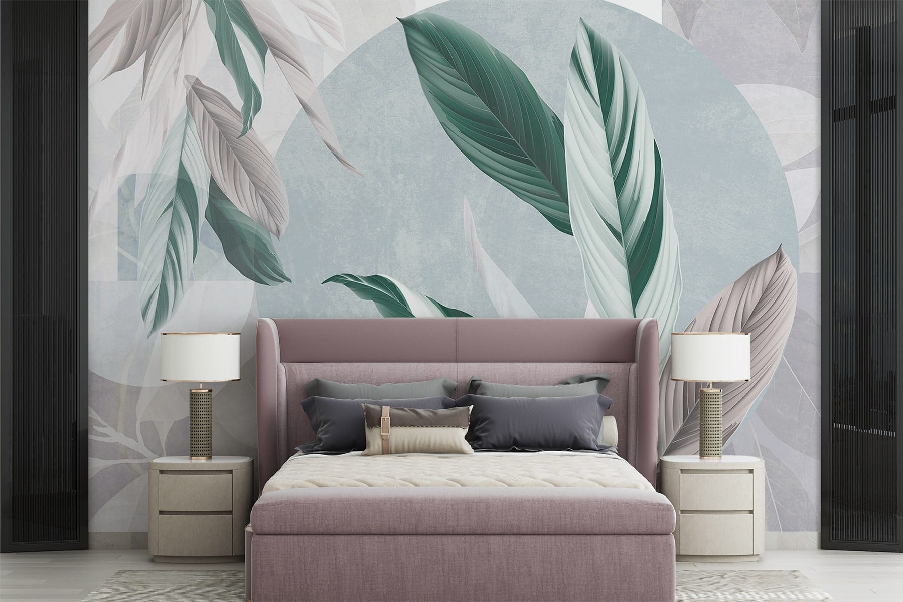 Natural elegance in pastel hues.