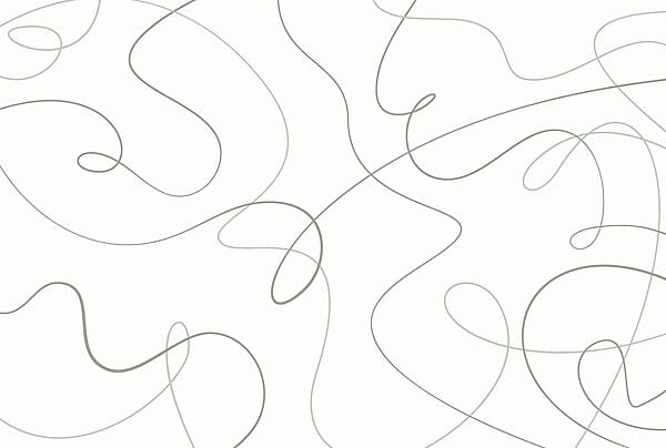 Green lines on a white background Green lines on a white background