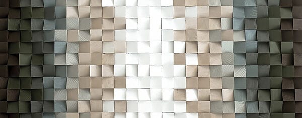 Wall made of squares Wall made of squares