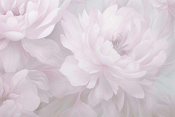 Delicate blooms in soft colors Delicate blooms in soft colors